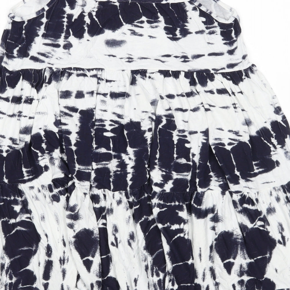 Boohoo Womens Multicoloured Tie Dye  Tank Dress  Size 14