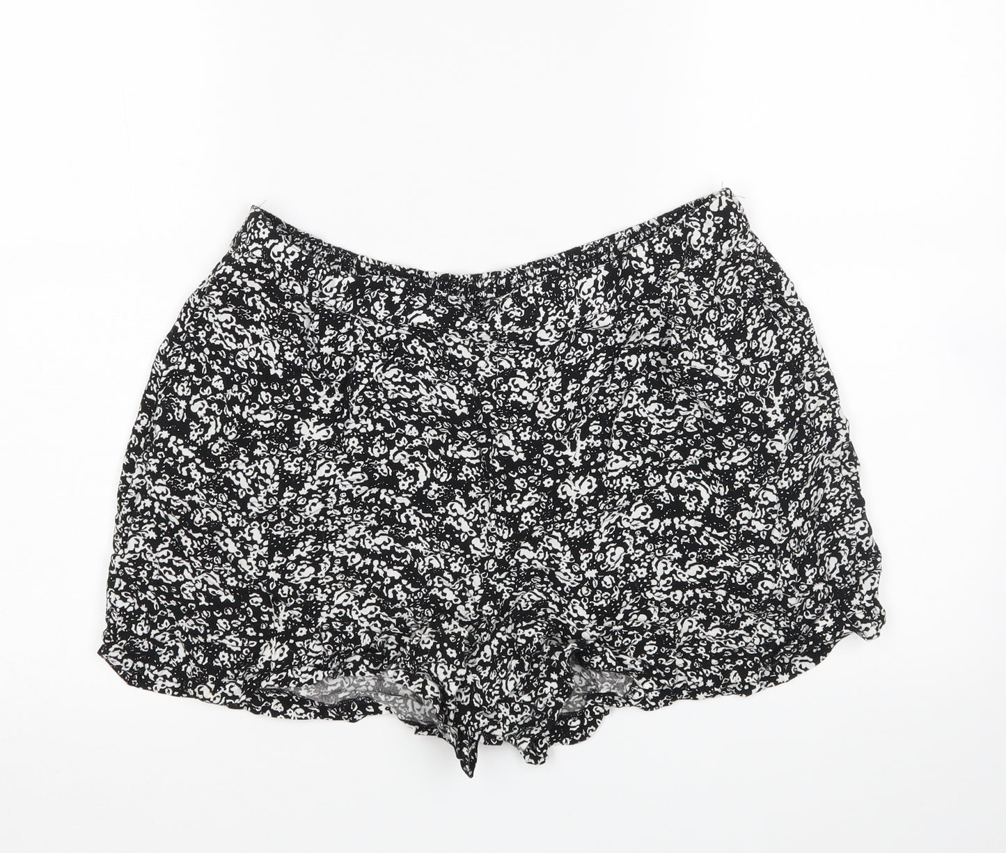 Matalan Womens Multicoloured Floral  Hot Pants Shorts Size 14