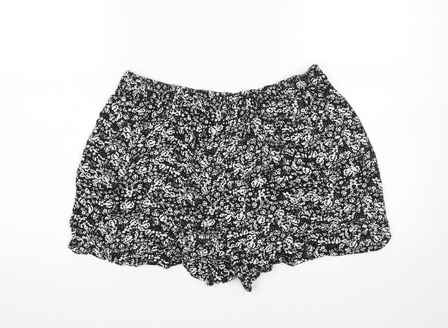 Matalan Womens Multicoloured Floral  Hot Pants Shorts Size 14
