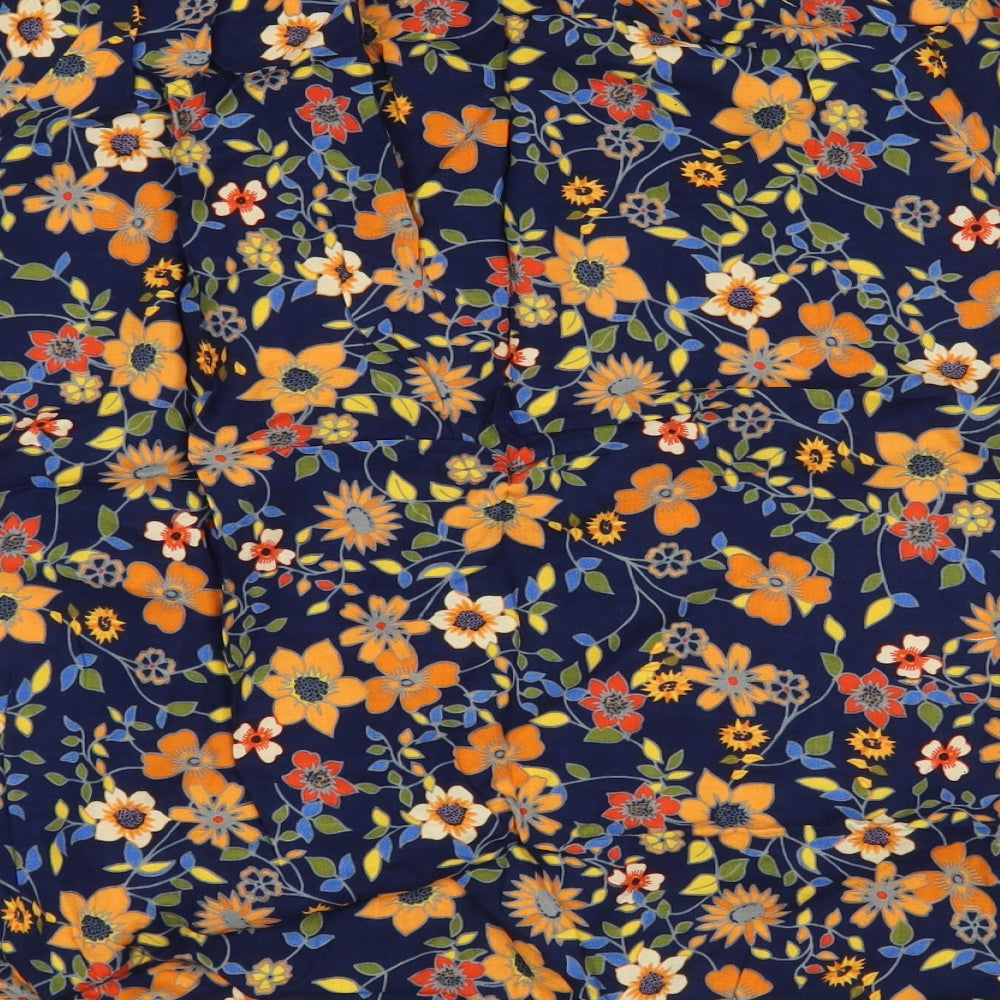 Dorothy Perkins Womens Multicoloured Floral  Basic Blouse Size 18