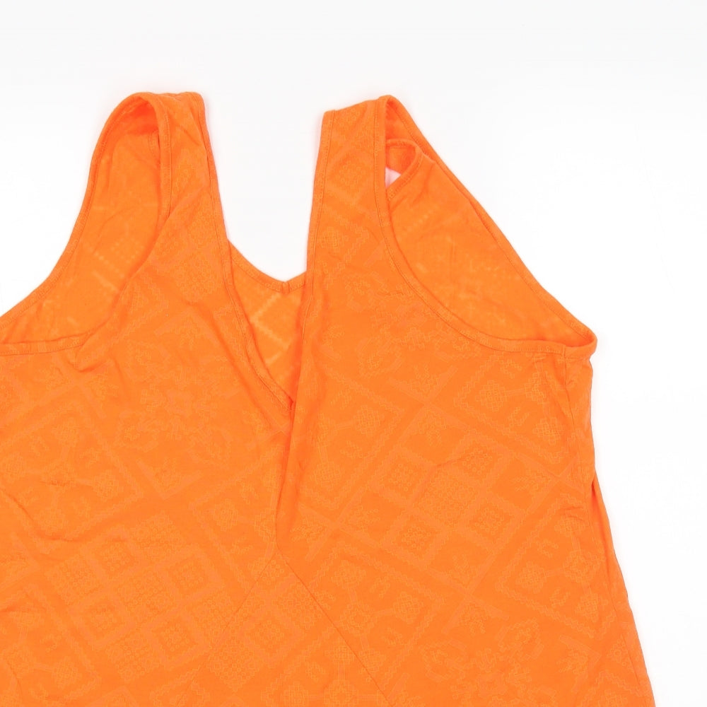 George Womens Orange   Basic Tank Size 18