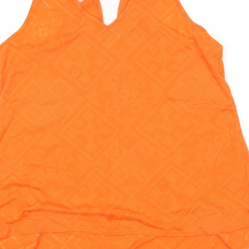 George Womens Orange   Basic Tank Size 18