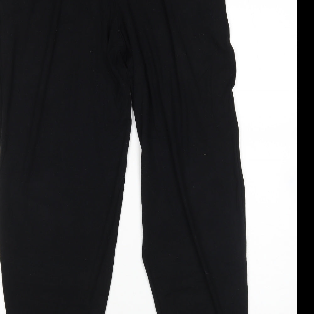 NEXT Womens Black   Jogger Leggings Size 18 L28 in