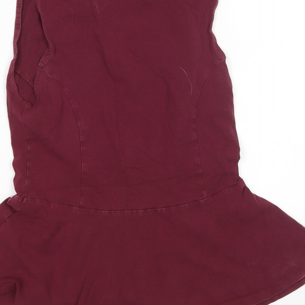 New Look Womens Purple   Basic Tank Size 10