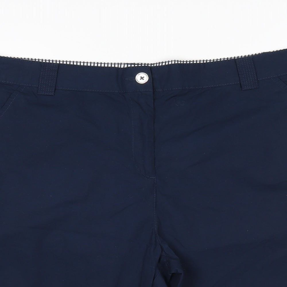 Dorothy Perkins Womens Blue   Bermuda Shorts Size 16