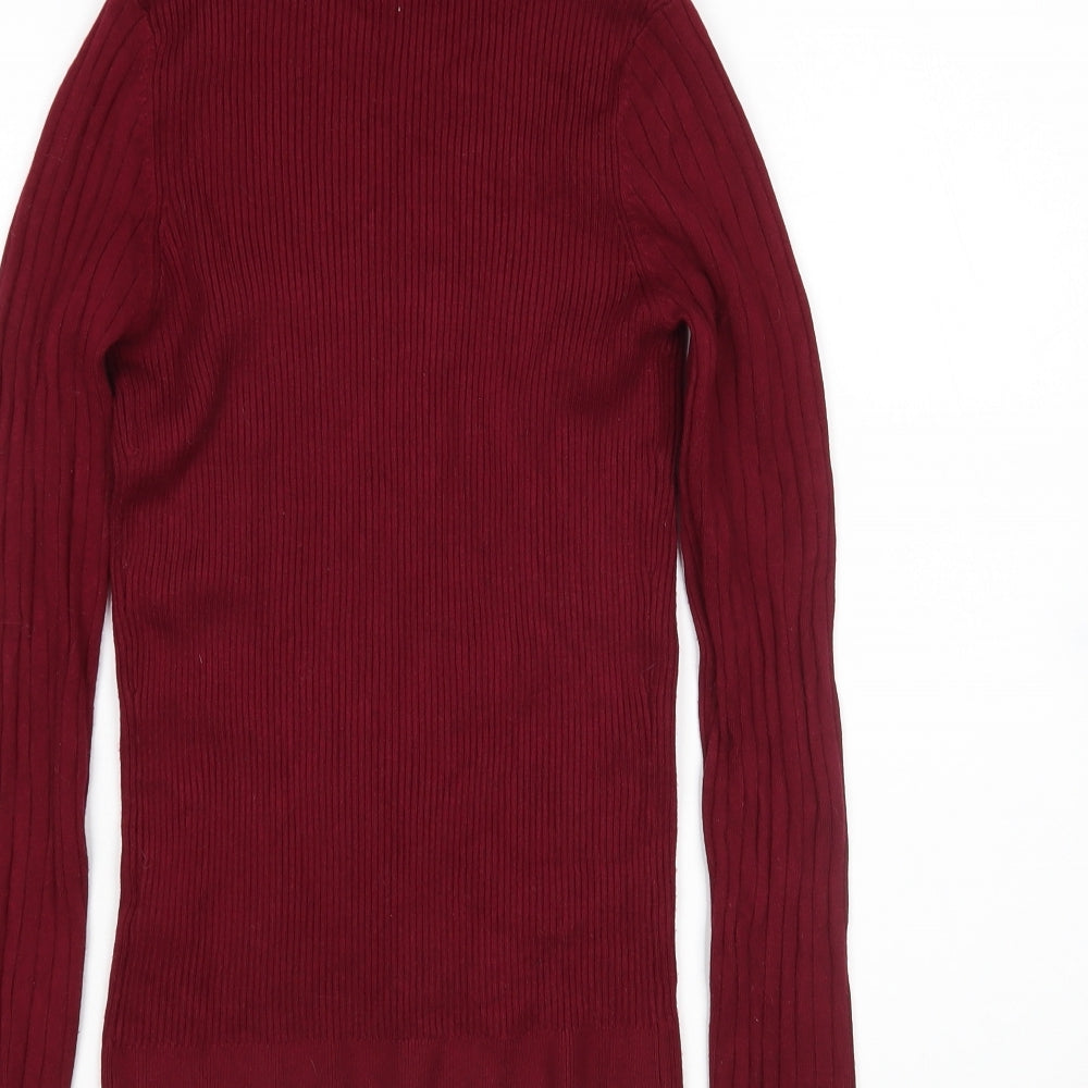 New Look Womens Purple   Pullover Jumper Size 12