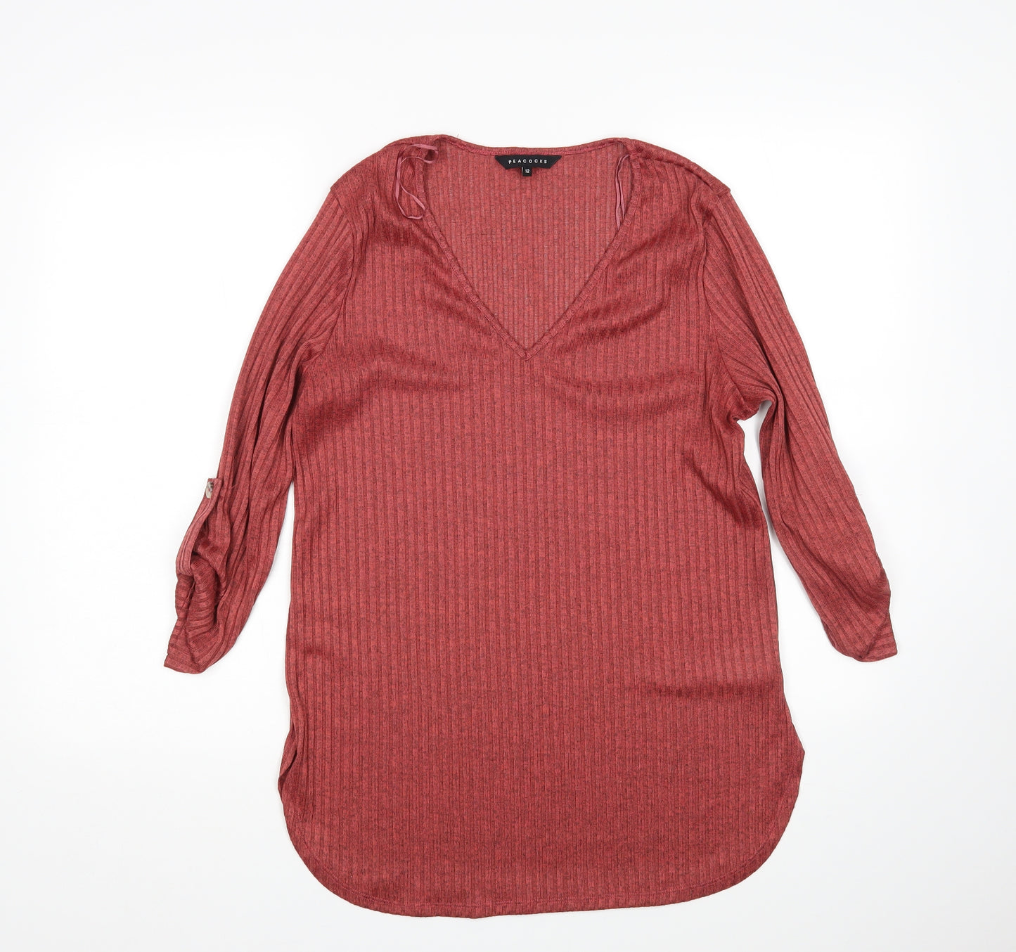 Peacocks Womens Pink   Pullover Jumper Size 12