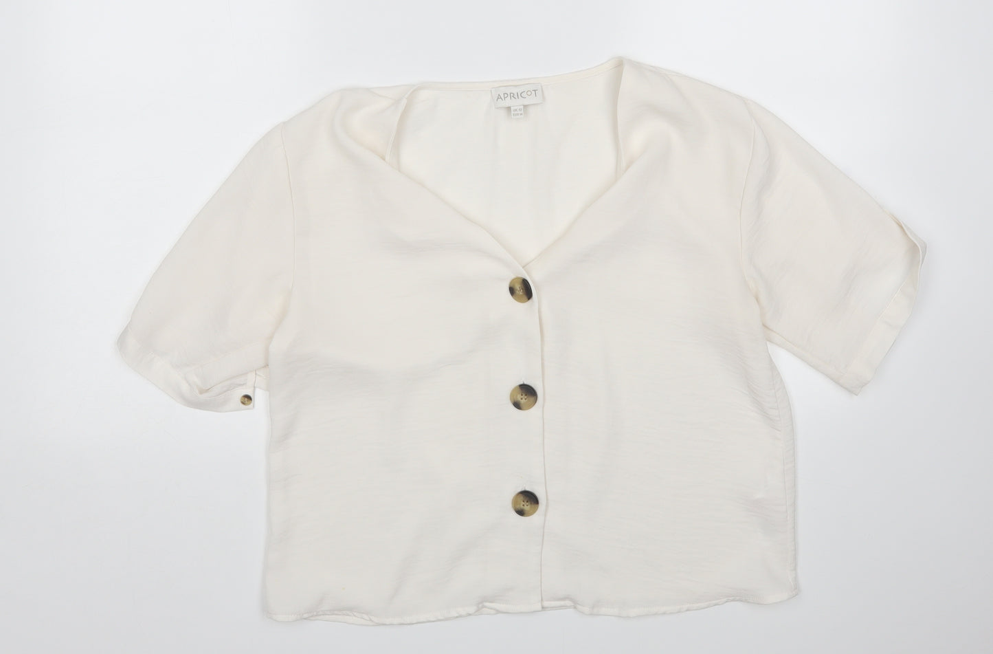 Apricot Womens White   Basic Blouse Size 12