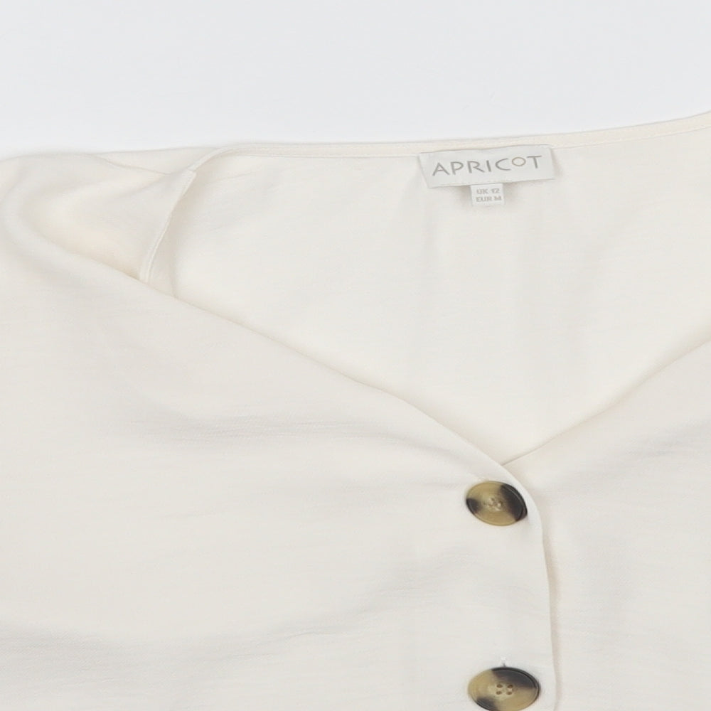 Apricot Womens White   Basic Blouse Size 12