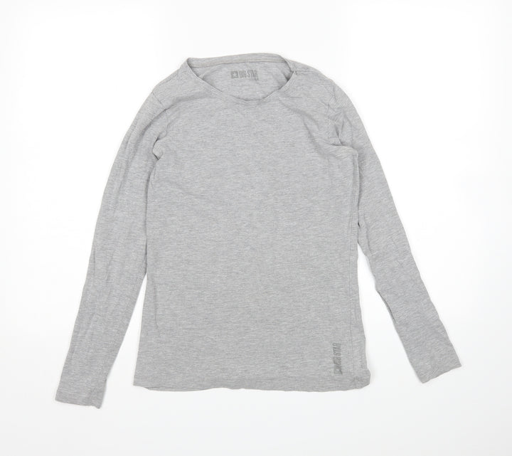 BIG STAR Womens Grey   Basic T-Shirt Size M