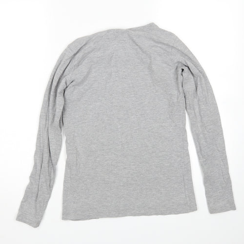 BIG STAR Womens Grey   Basic T-Shirt Size M