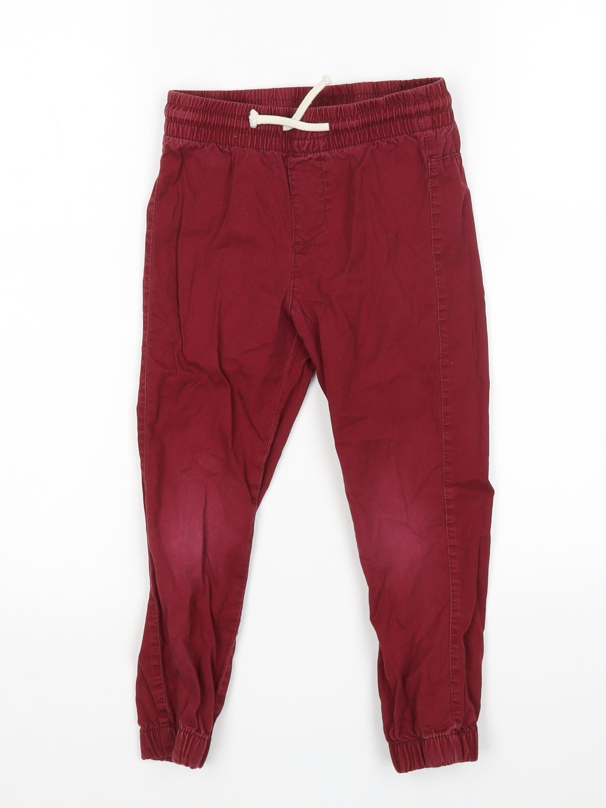 H&M Boys Red   Chino Trousers Size 5 Years