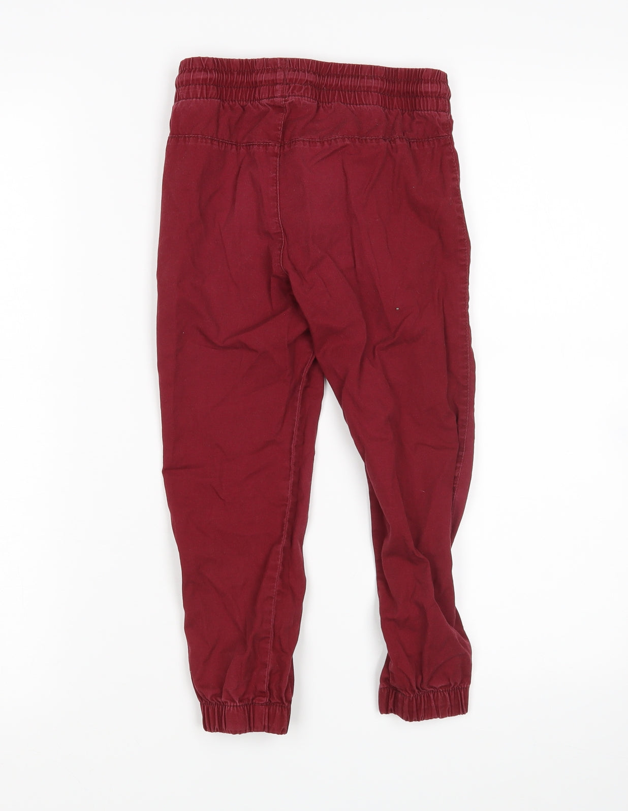 H&M Boys Red   Chino Trousers Size 5 Years