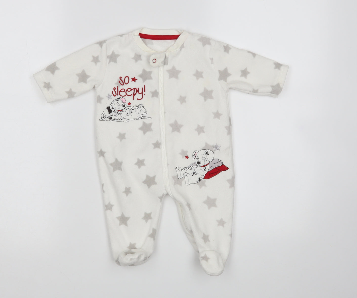 George Baby White    One Piece Size 0-3 Months  - 101 Dalmatians