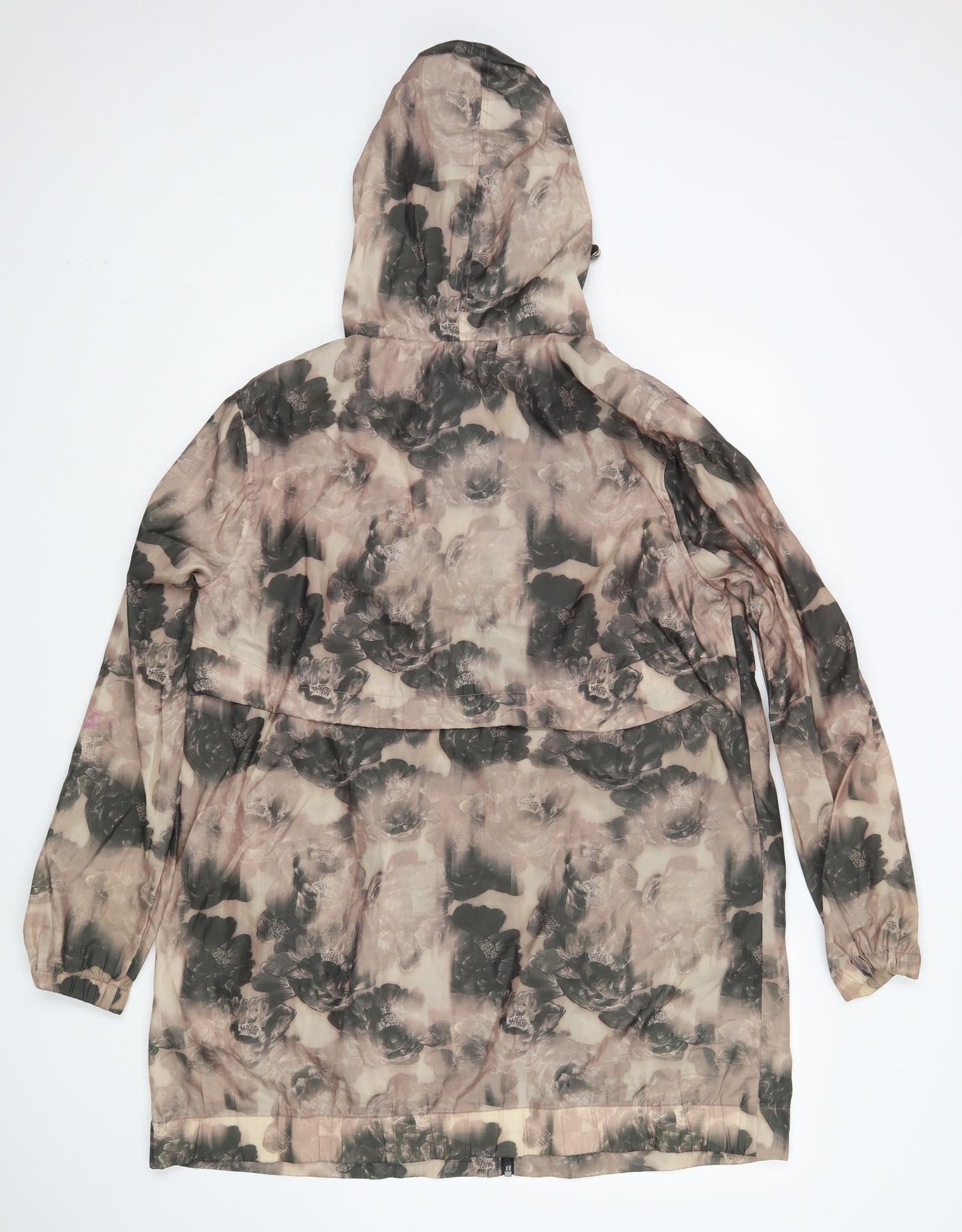 NEXT Womens Multicoloured Floral  Windbreaker Jacket Size 16