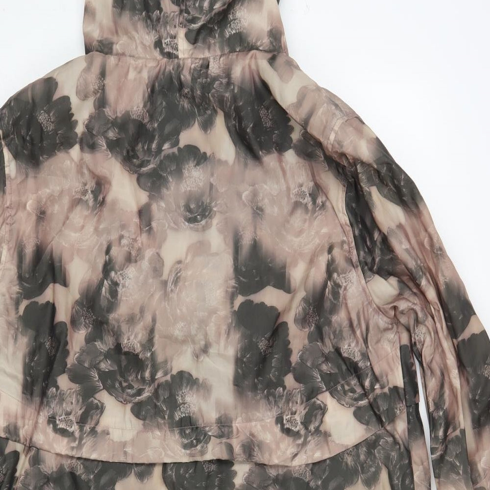 NEXT Womens Multicoloured Floral  Windbreaker Jacket Size 16