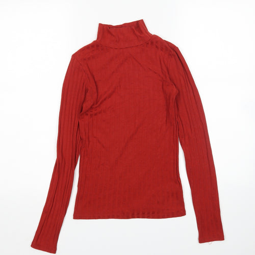 Topshop Womens Red   Pullover Jumper Size 6