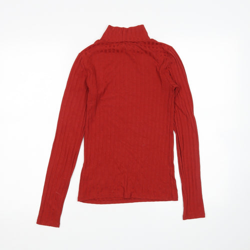Topshop Womens Red   Pullover Jumper Size 6
