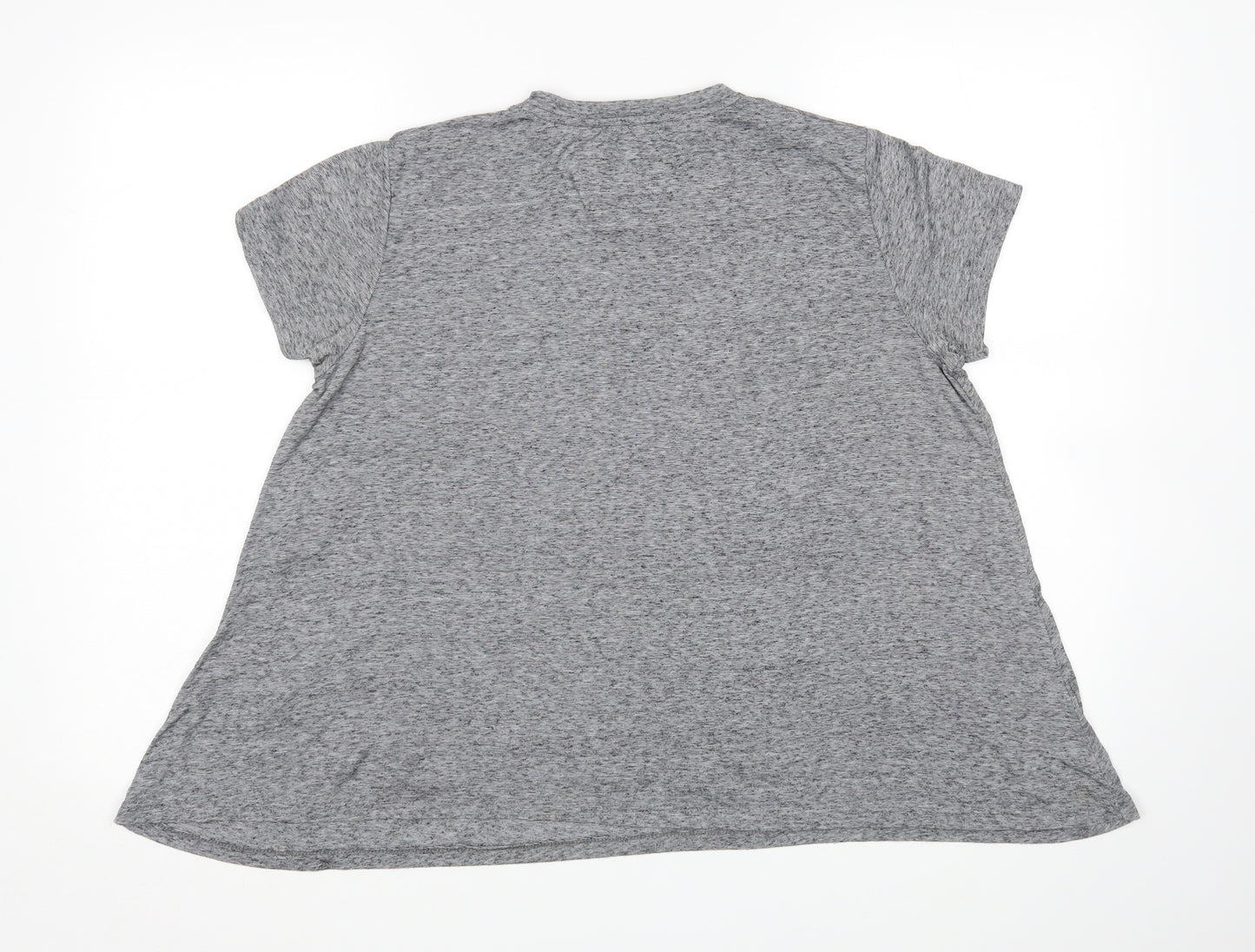 River Island Womens Grey   Basic T-Shirt Size 6
