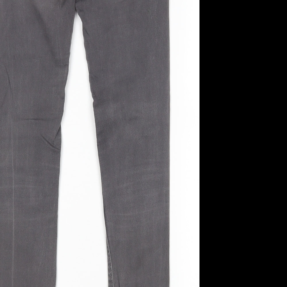 Mango Womens Grey   Skinny Jeans Size 8 L30 in
