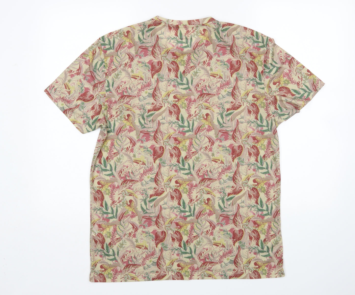 Koton Mens Multicoloured Floral   T-Shirt Size M