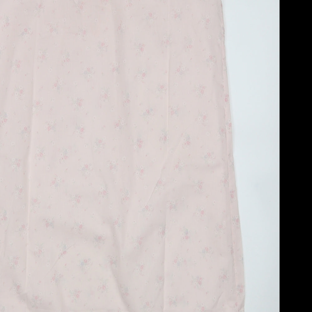 St Michaels  Womens Pink Floral  Top Dress Size 14