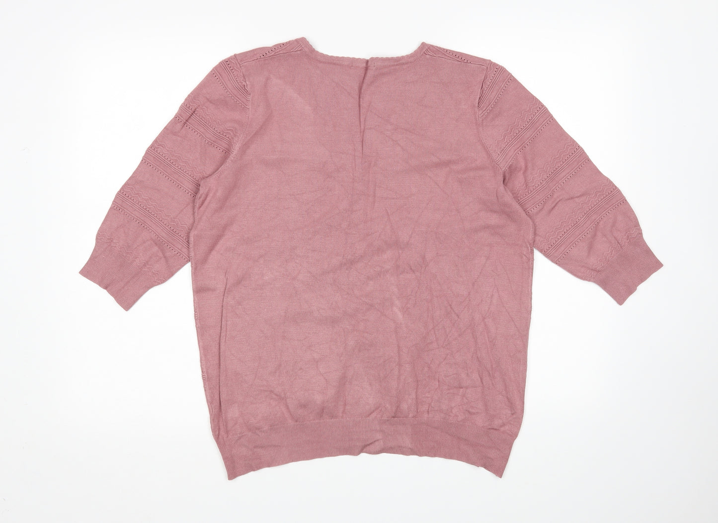 TU Womens Pink   Cardigan Jumper Size 16