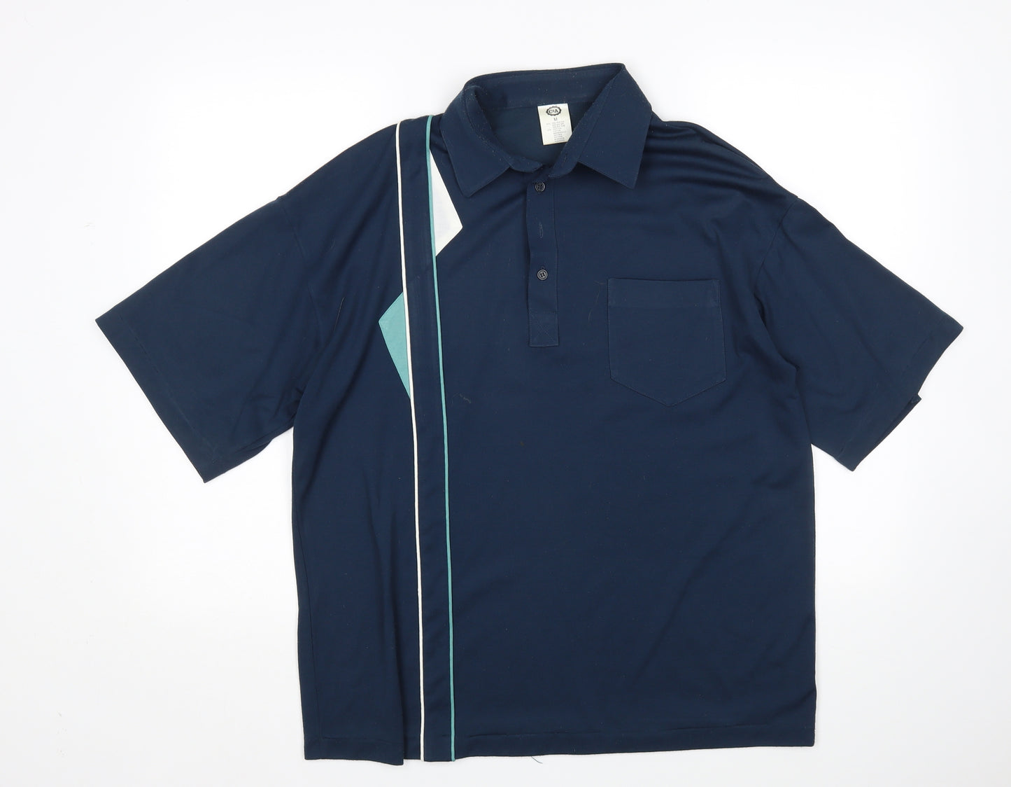 C&A Mens Green    Polo Size M