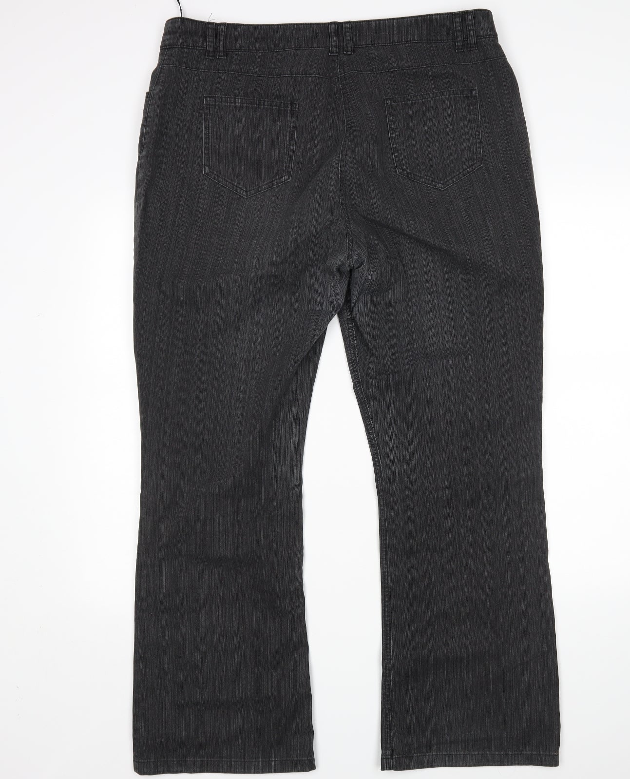 Preworn Womens Grey   Bootcut Jeans Size 18 L29 in