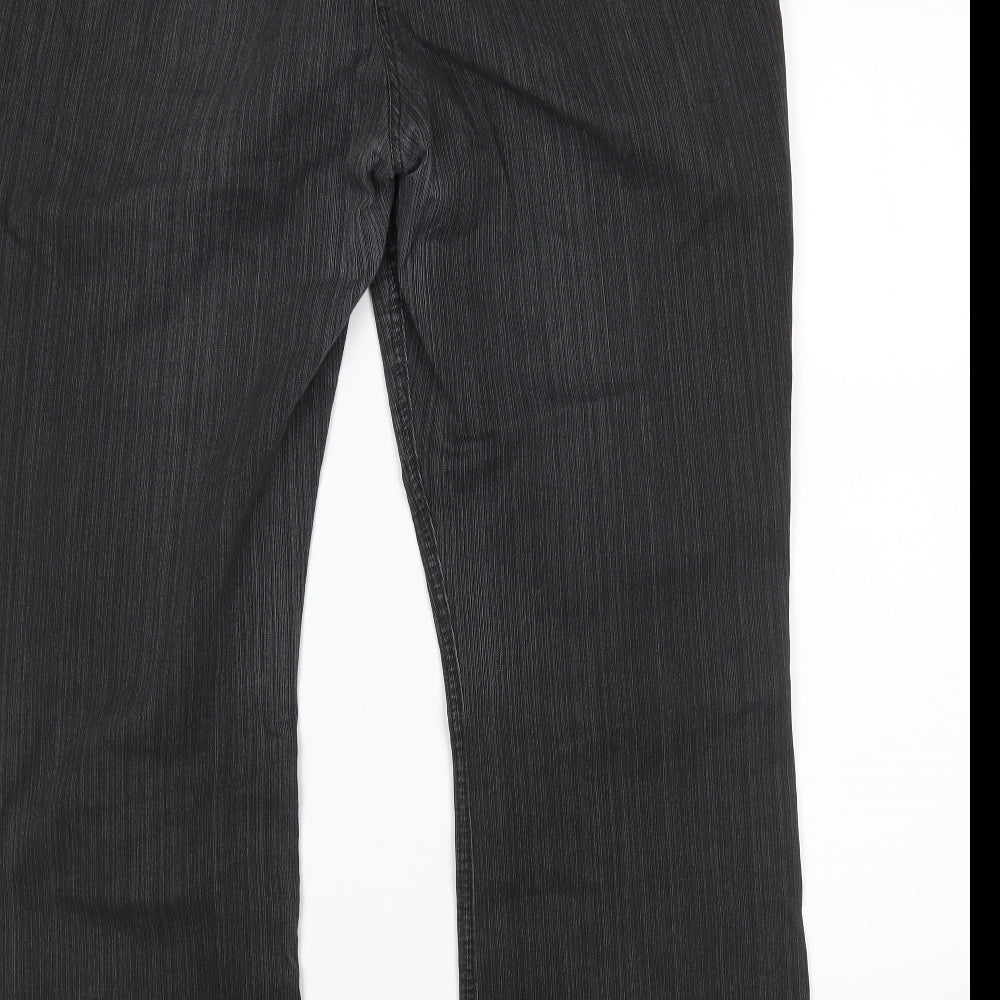 Preworn Womens Grey   Bootcut Jeans Size 18 L29 in