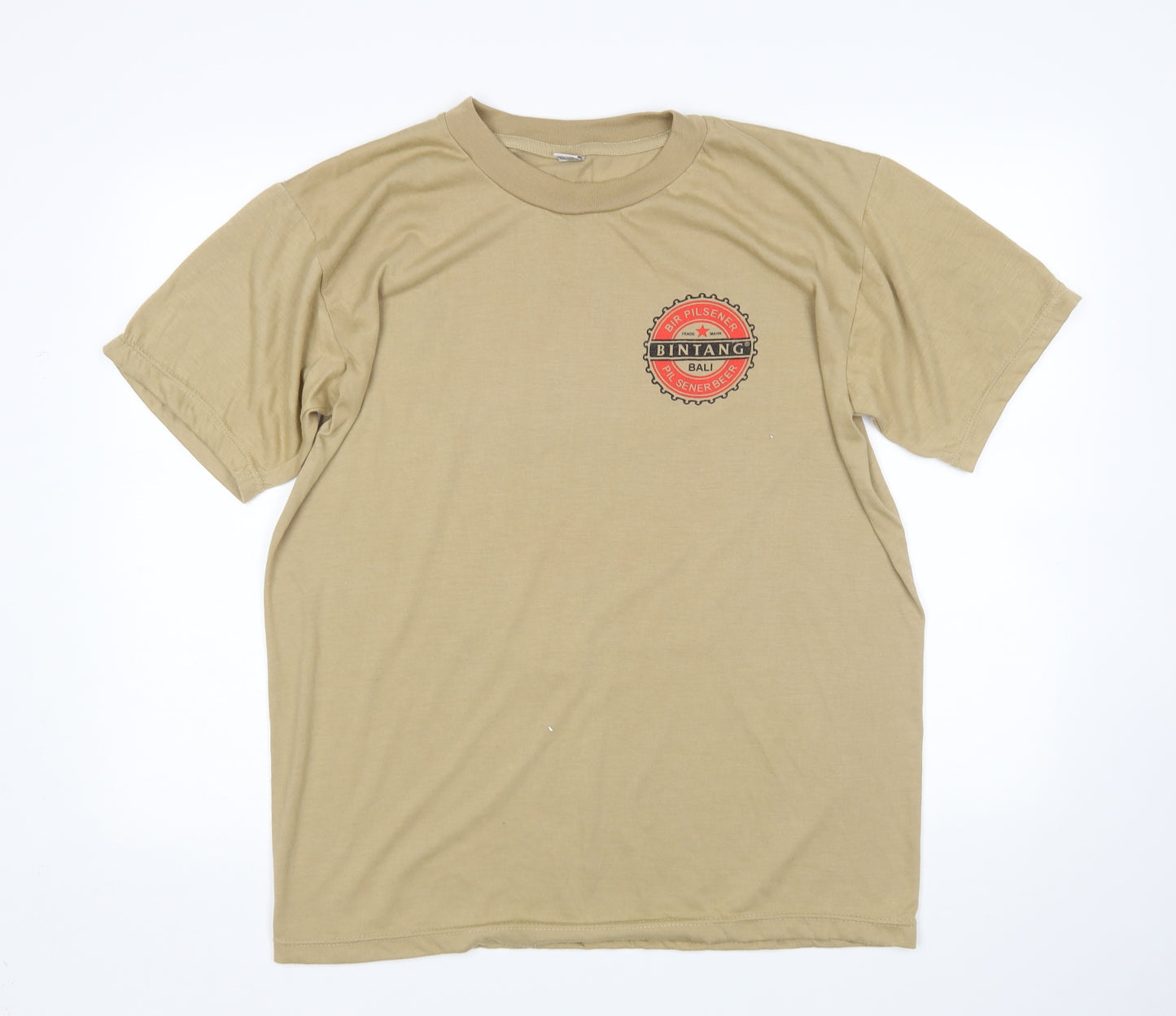 Bintang Mens Beige    T-Shirt Size XL