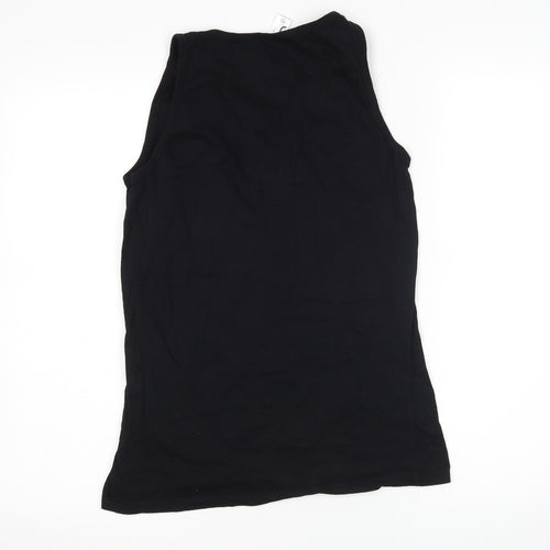 Jane Womens Black   Basic Tank Size L