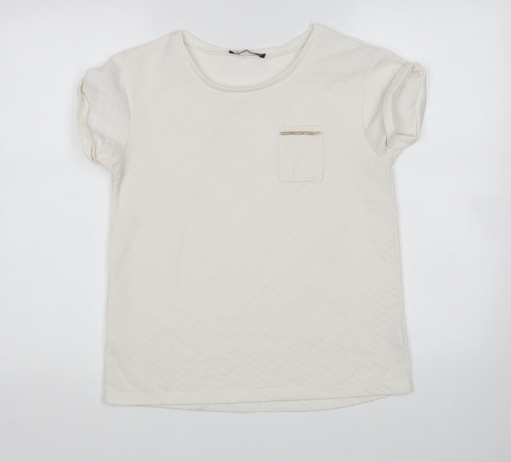 Atmosphere Womens White   Pullover Jumper Size 8