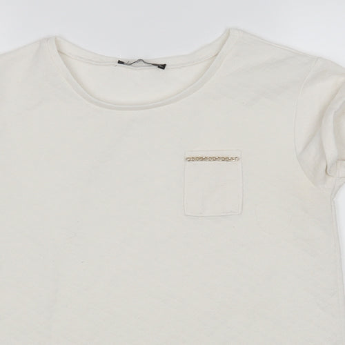 Atmosphere Womens White   Pullover Jumper Size 8