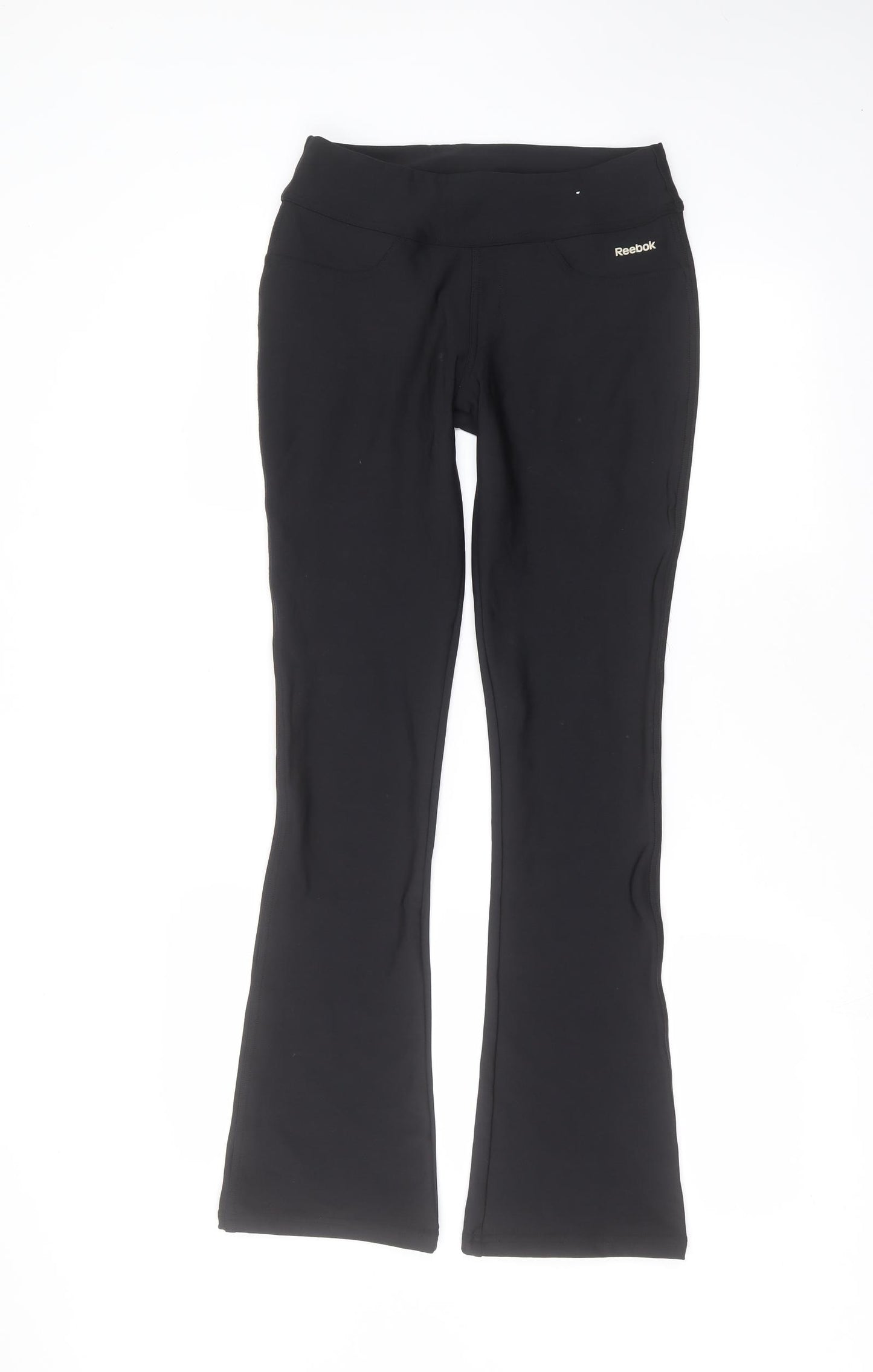 Reebok Womens Black   Jogger Leggings Size M L28 in