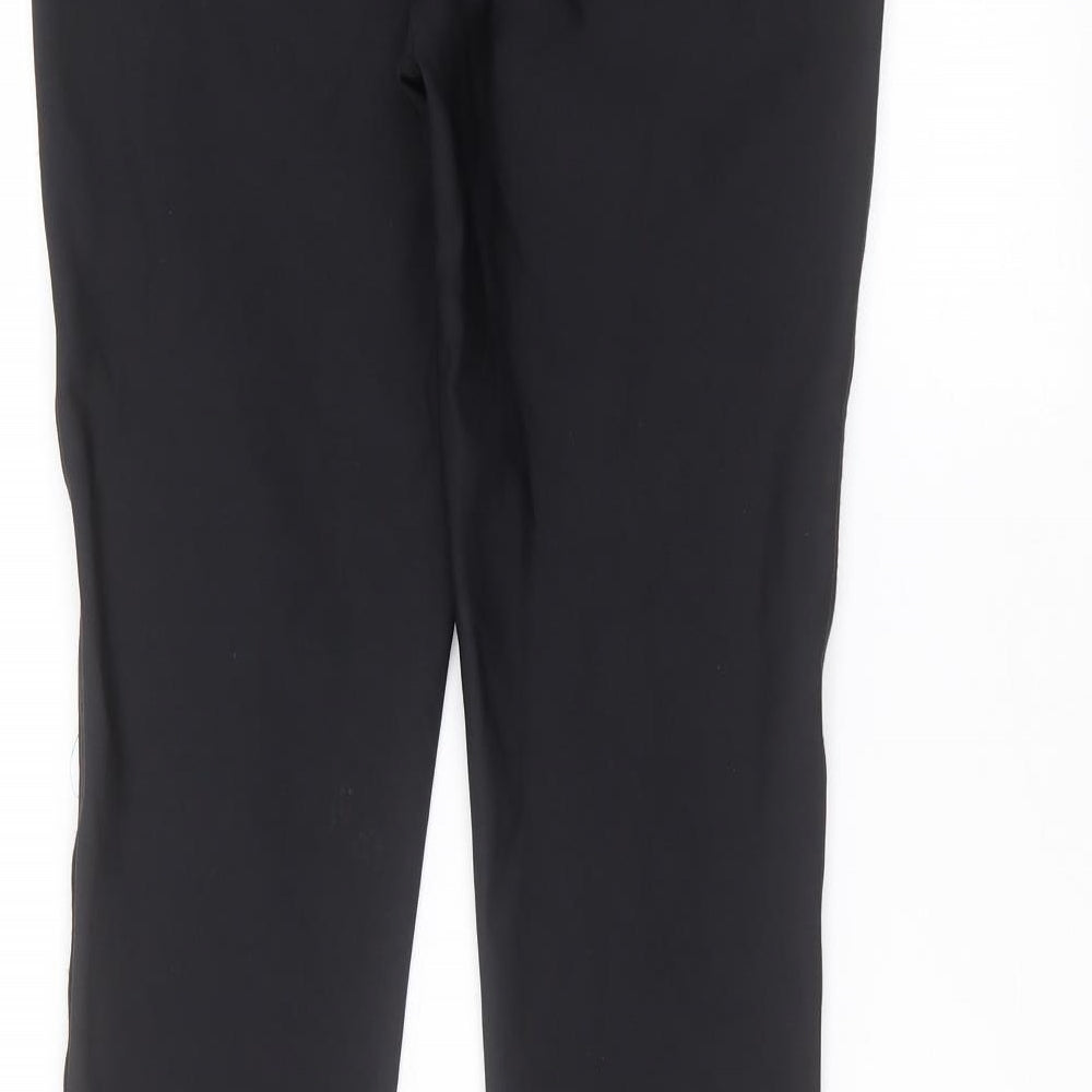 Reebok Womens Black   Jogger Leggings Size M L28 in
