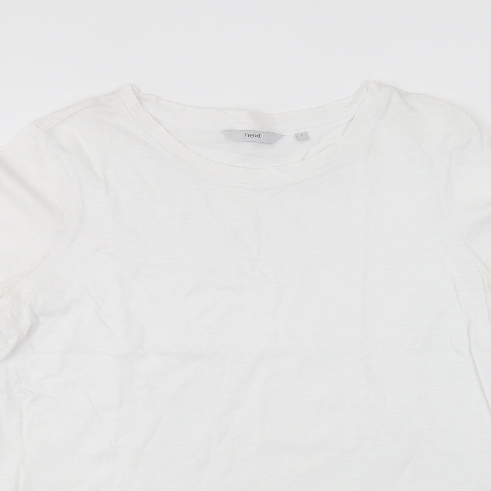NEXT Womens White   Basic T-Shirt Size 14