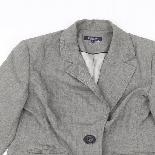 Debinhams Womens Grey   Jacket  Size 14