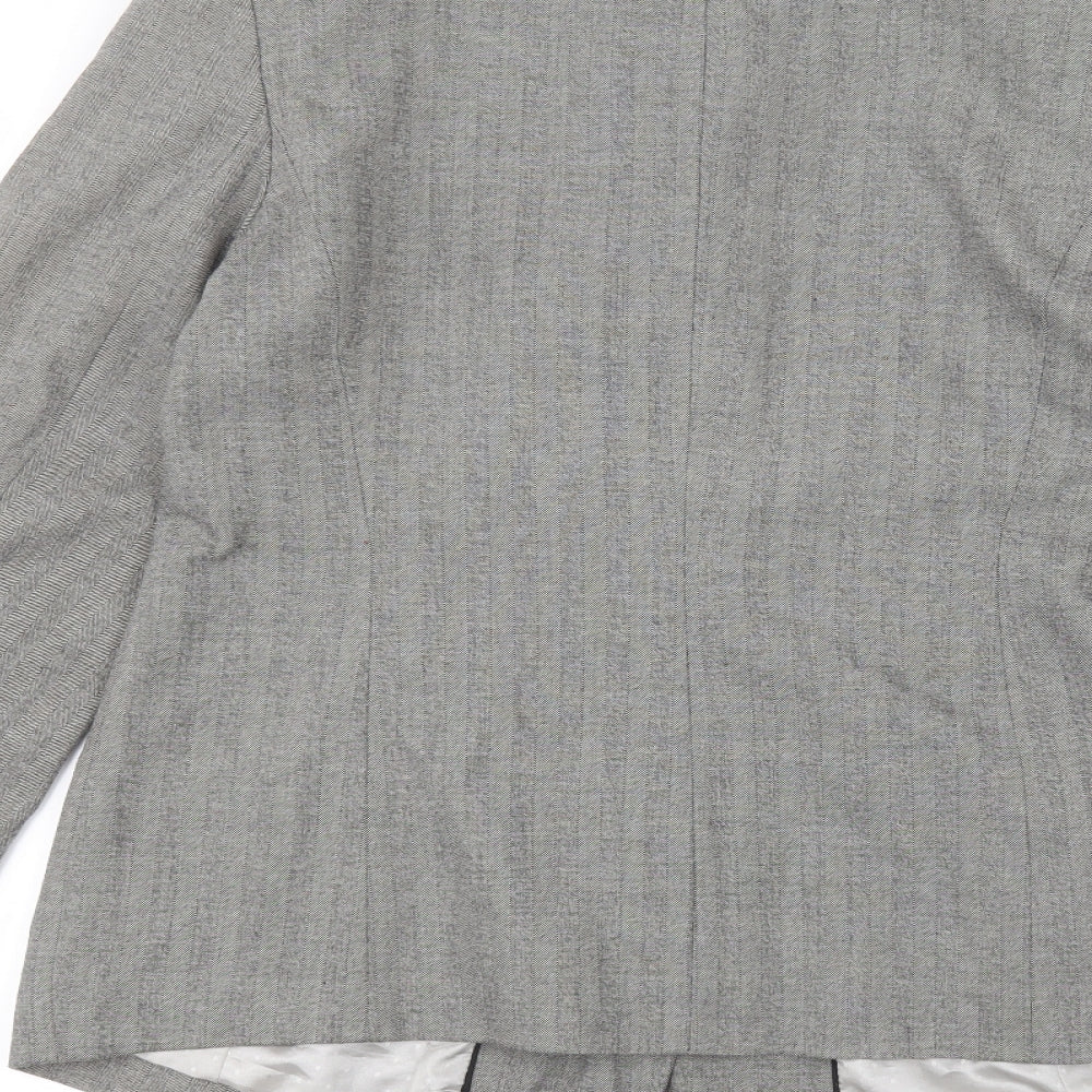 Debinhams Womens Grey   Jacket  Size 14