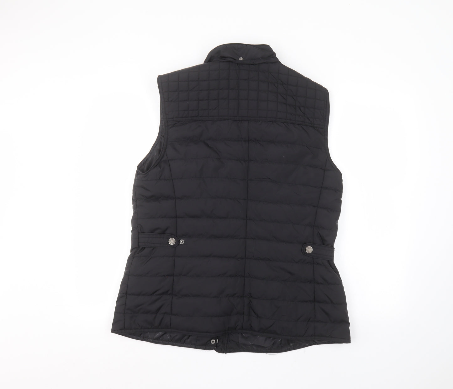 Maine New England Womens Black   Gilet Coat Size 14