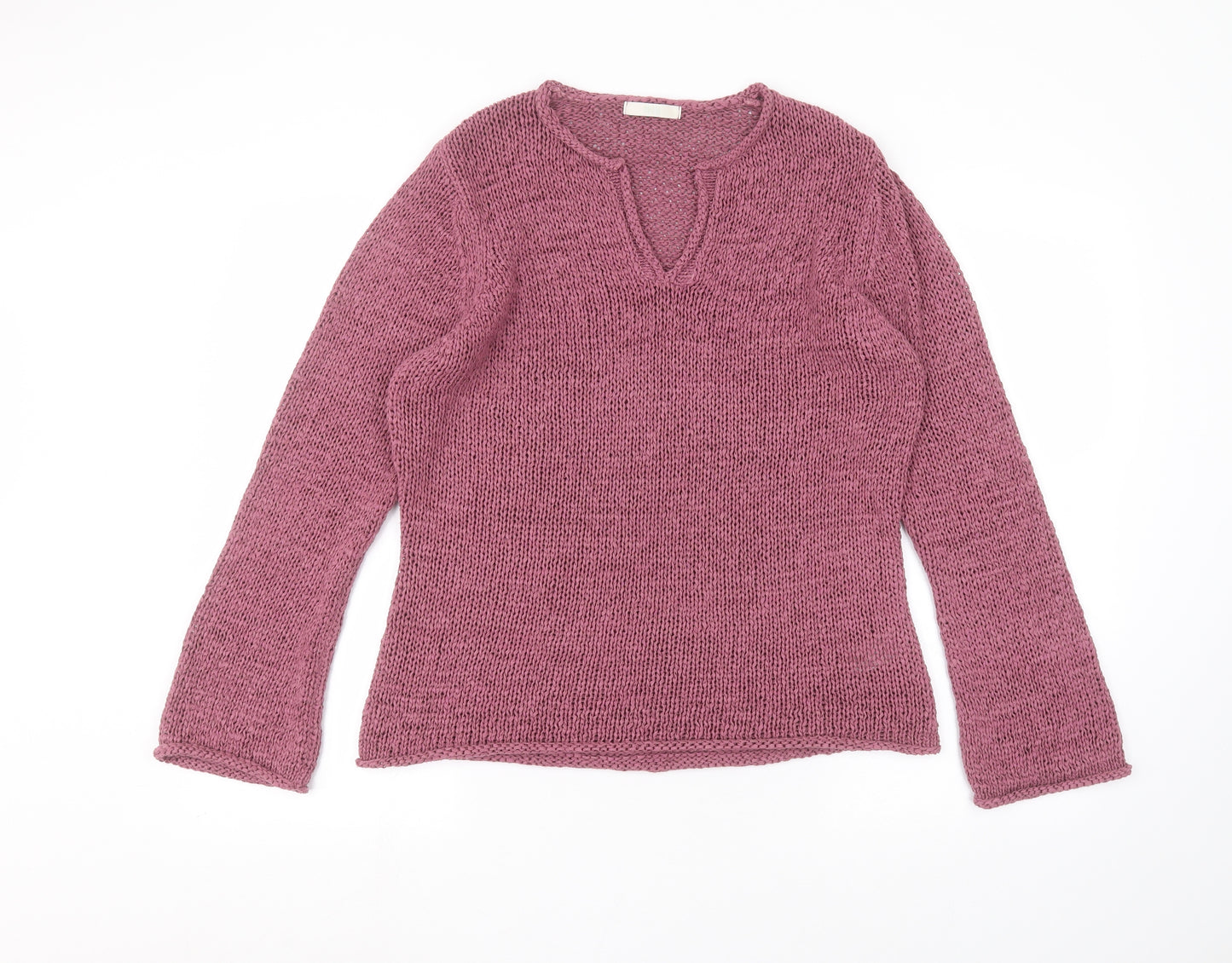 Marks and Spencer Womens Pink   Pullover Jumper Size 16