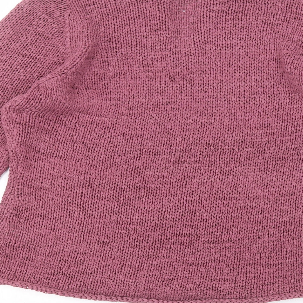 Marks and Spencer Womens Pink   Pullover Jumper Size 16