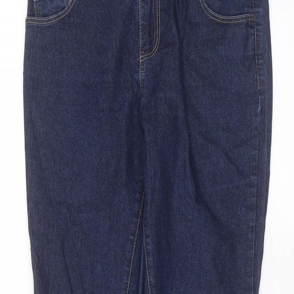 Dorothy Perkins Womens Blue   Skinny Jeans Size 12 L30 in