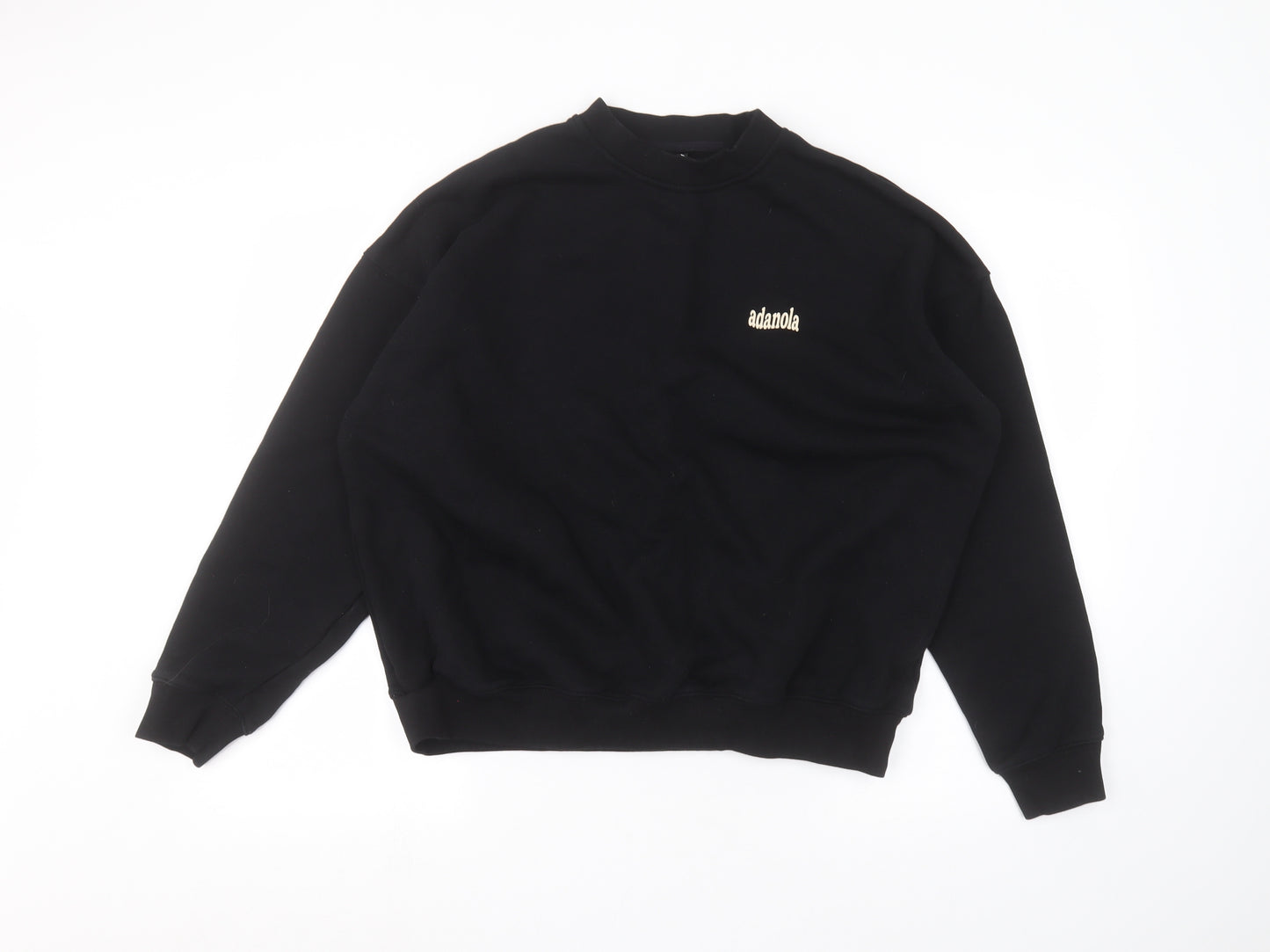 Adanola Mens Black   Pullover Jumper Size M
