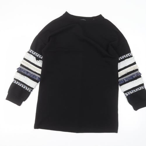 Cameo Womens Black   Pullover Jumper Size 8