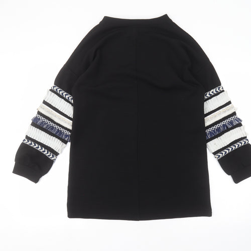 Cameo Womens Black   Pullover Jumper Size 8