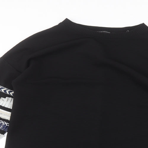 Cameo Womens Black   Pullover Jumper Size 8