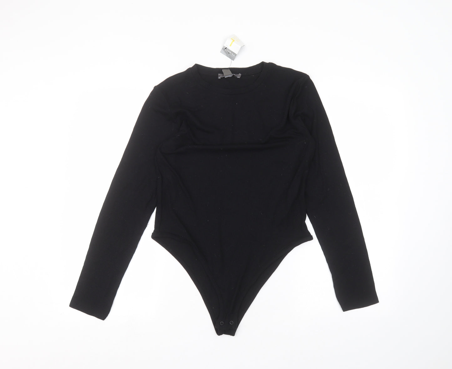 Primark Womens Black   Bodysuit One-Piece Size L