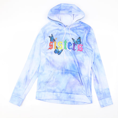 Preworn Womens Blue   Pullover Hoodie Size S