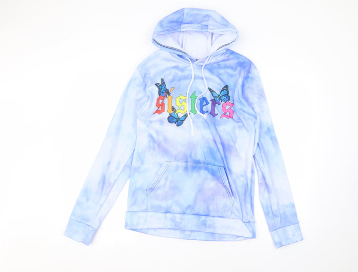 Preworn Womens Blue   Pullover Hoodie Size S